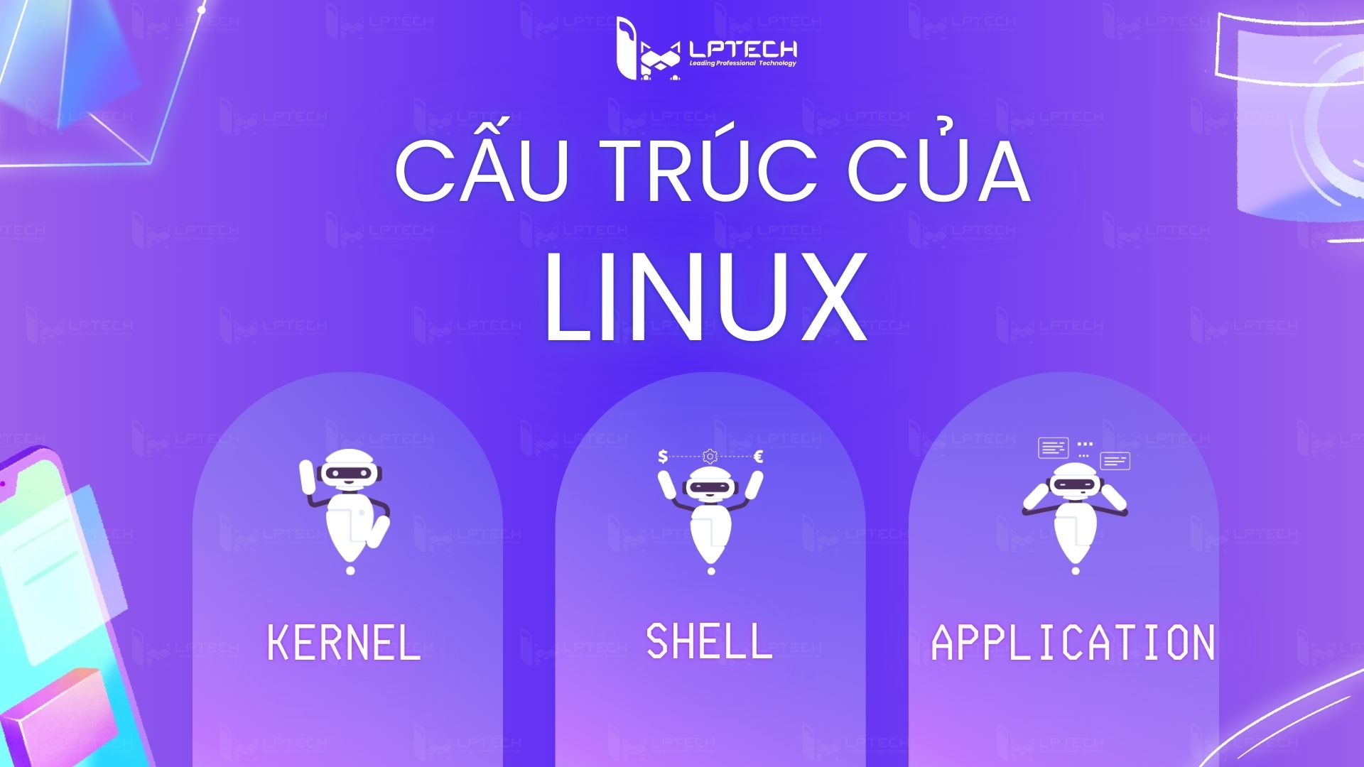 Hệ điều hành Linux được cấu trúc thế nào?