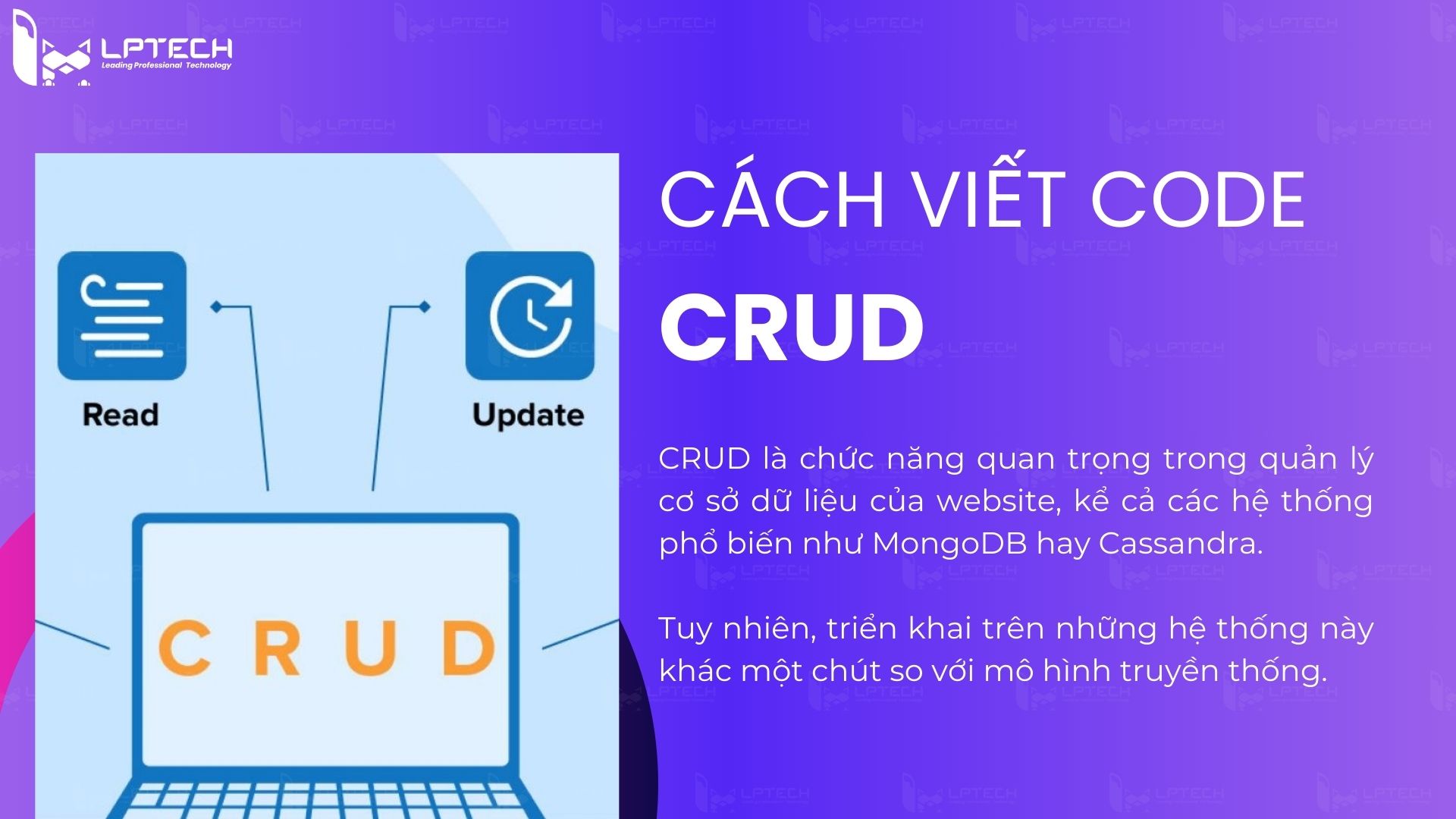 Cách viết code CRUD hiệu quả