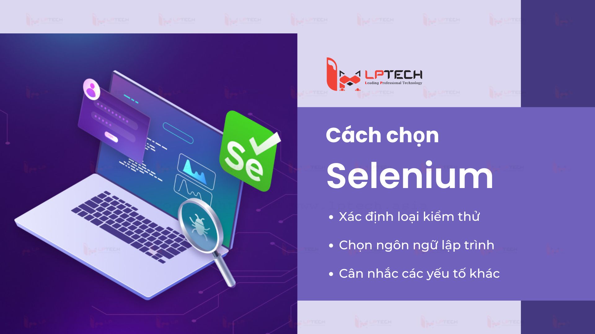 Cách chọn Selenium phù hợp theo nhu cầu