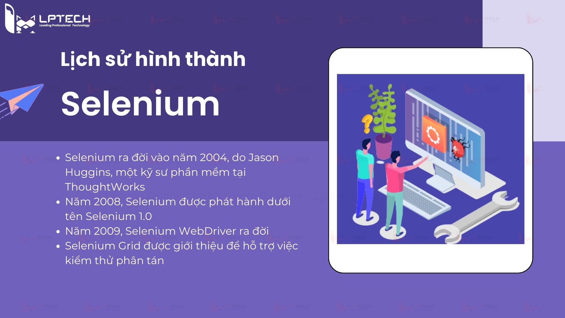 Lịch sử hình thành của Selenium