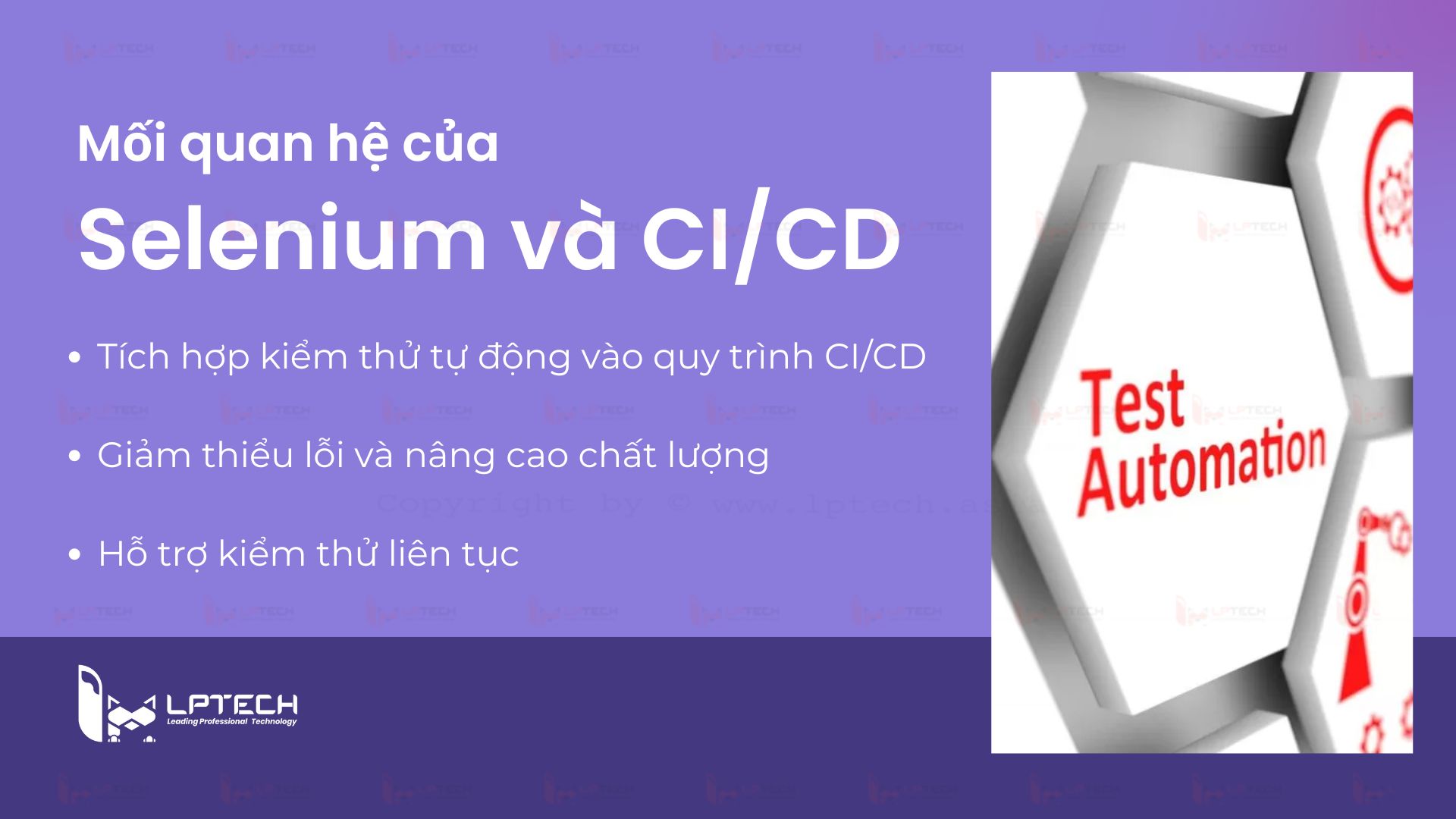 Mối quan hệ của kiểm thử Selenium và CI/CD