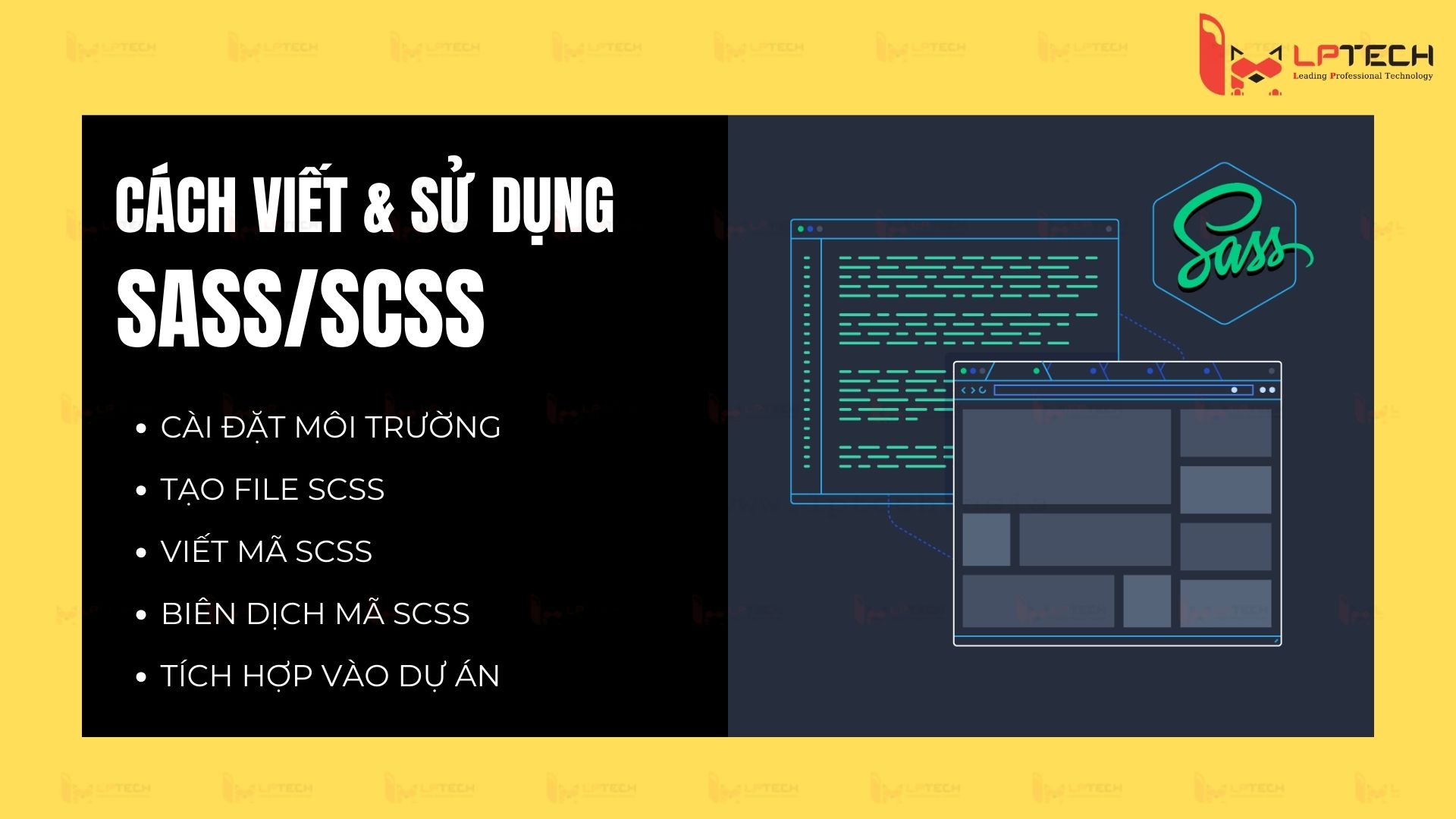 Cách viết và sử dụng SCSS