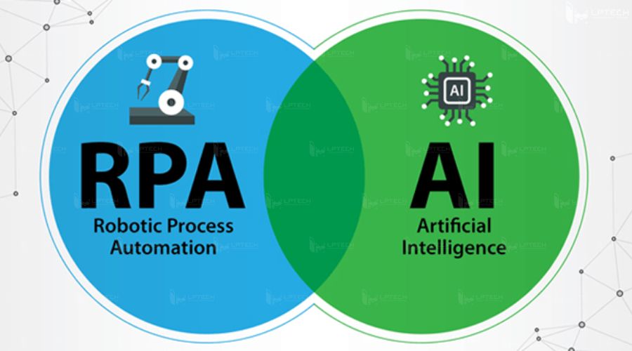 So sánh RPA và AI