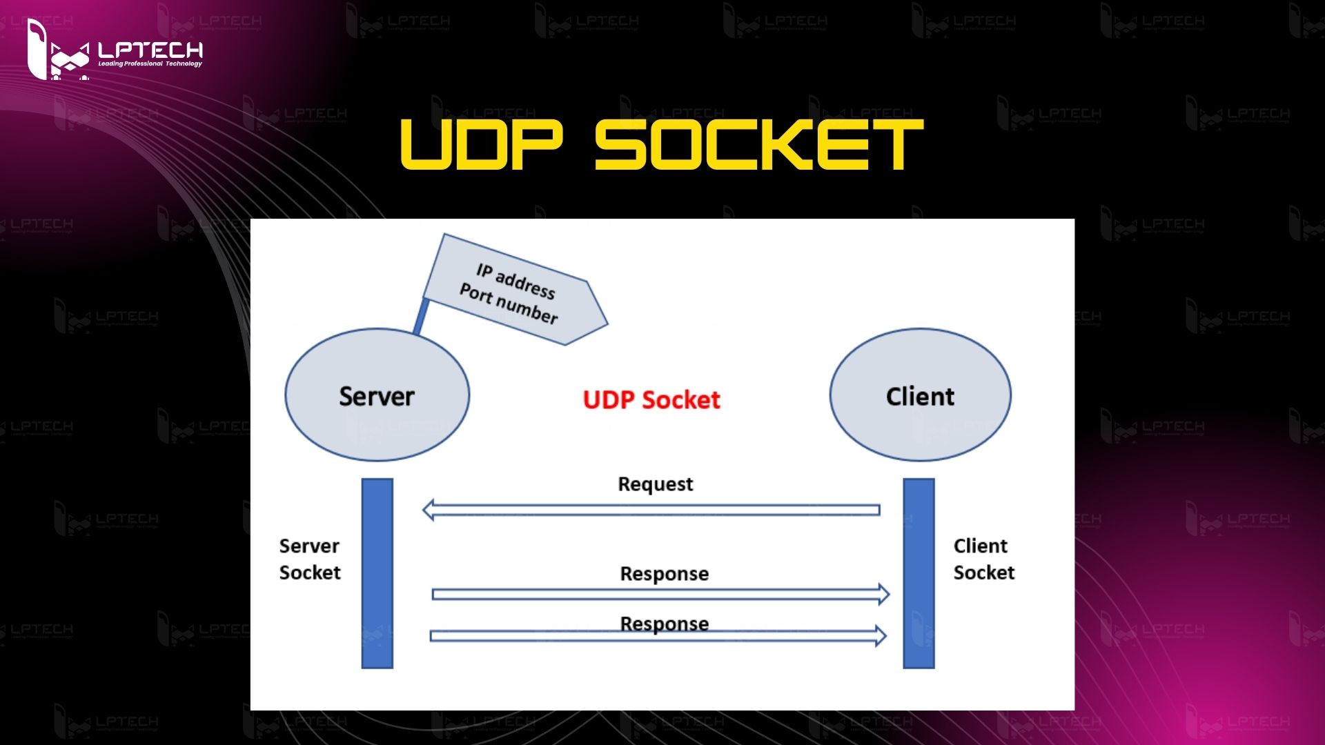 Ví dụ code của giao thức UDP