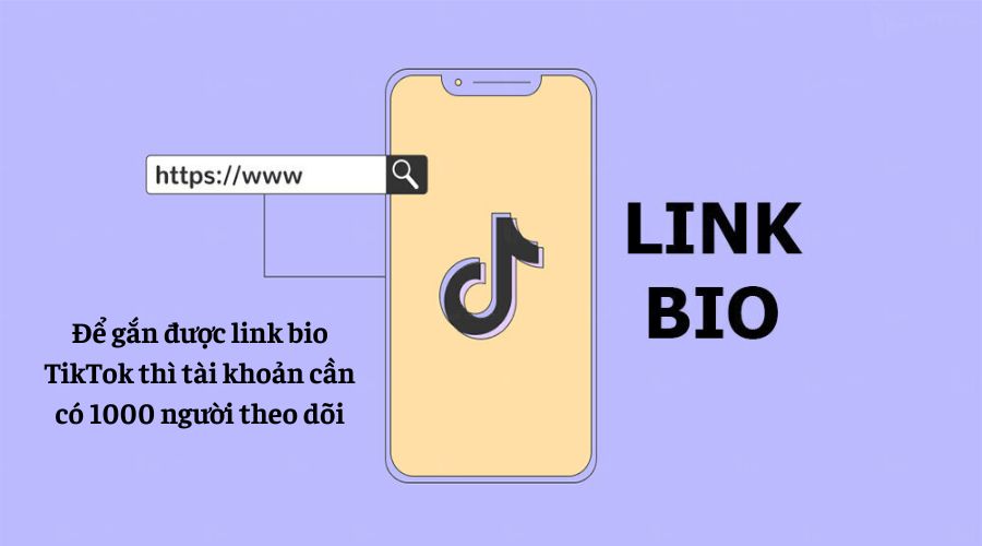 Điều kiện để gắn link bio trên TikTok