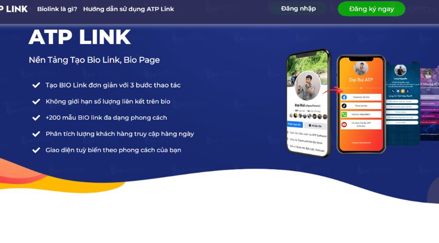 bạn truy cập vào đường link https://atplink.com/