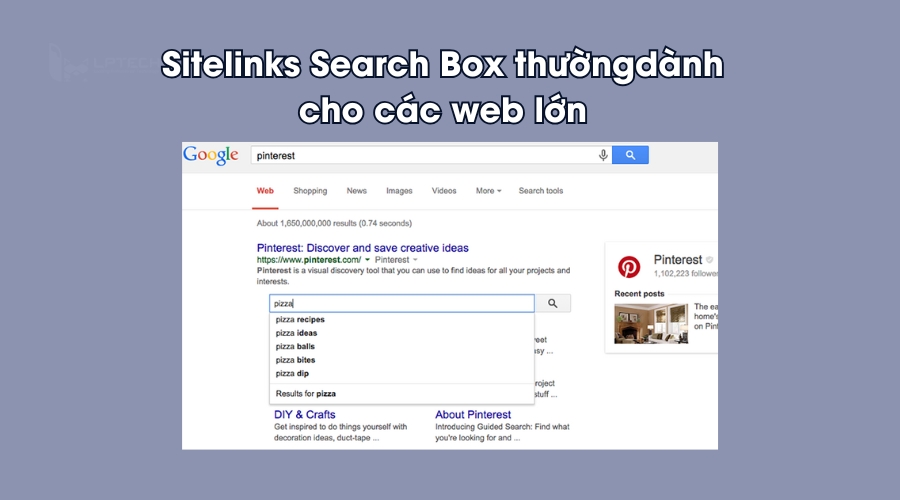 Sitelinks Search Box là gì?