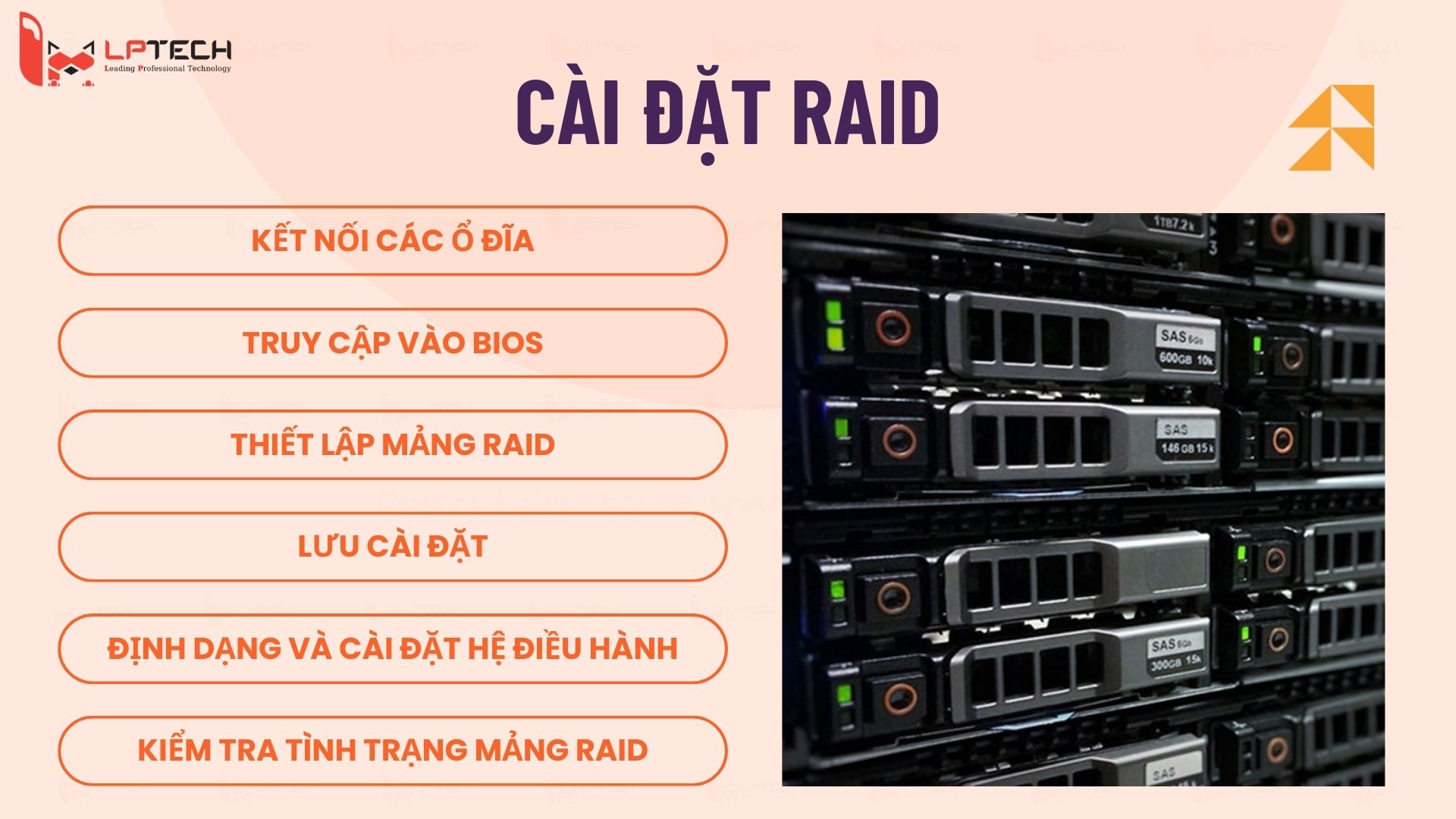 Cài đặt RAID