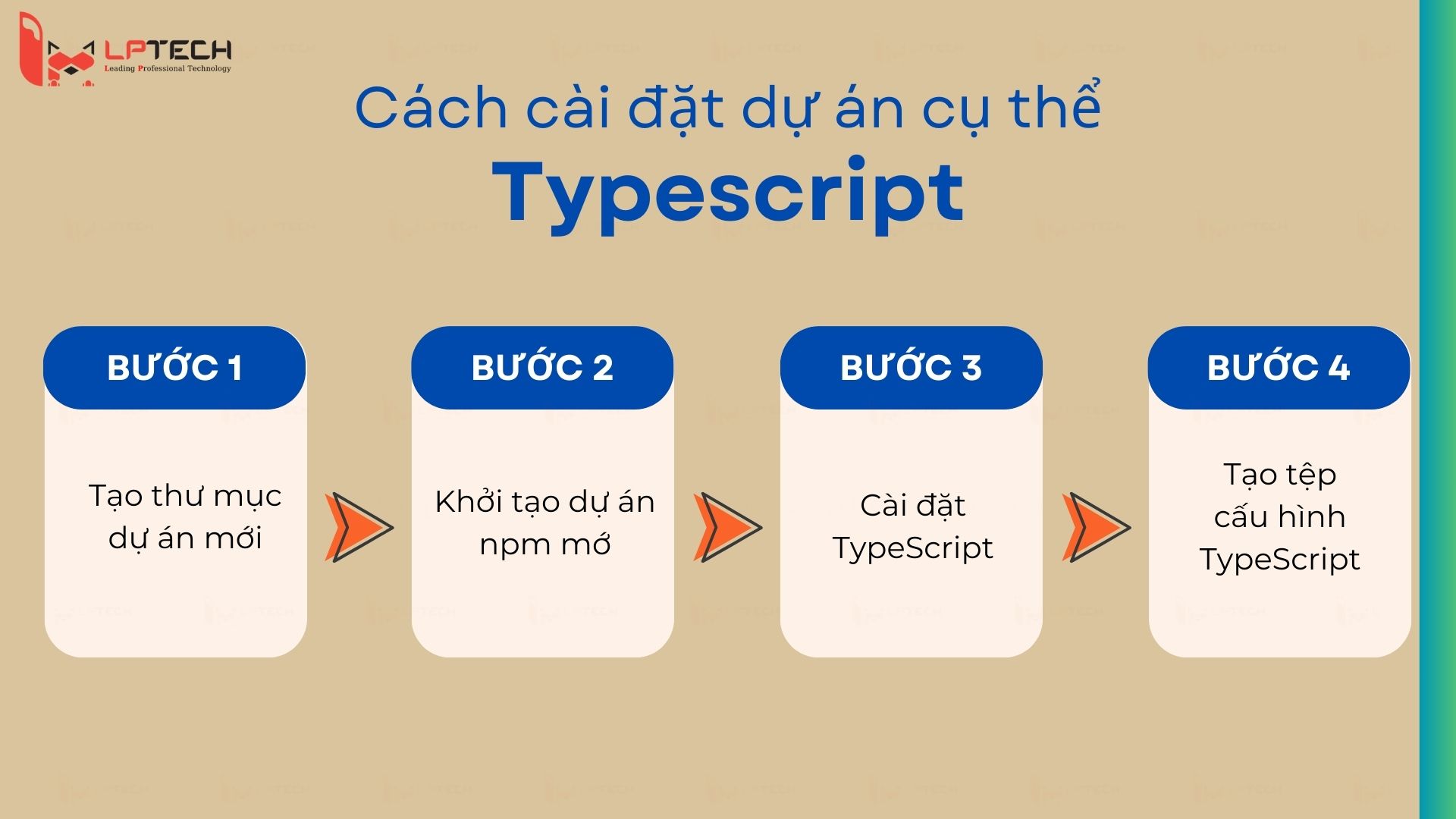 Cài đặt TypeScript cho dự án cụ thể