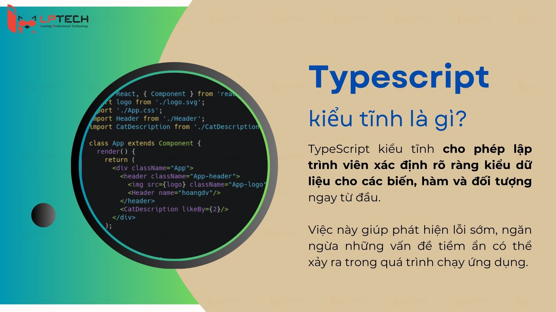 TypeScript kiểu tĩnh là gì?