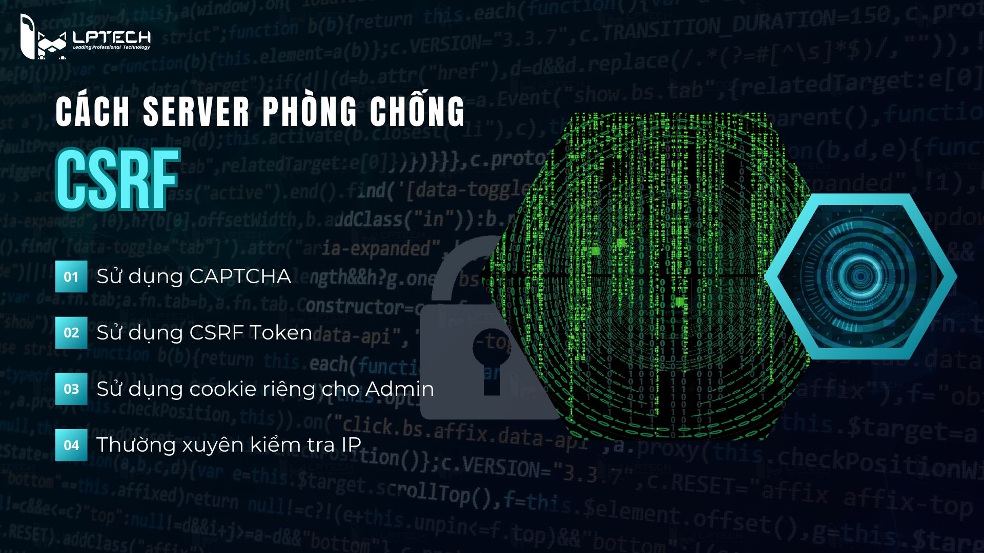 Phòng chống từ phía Server