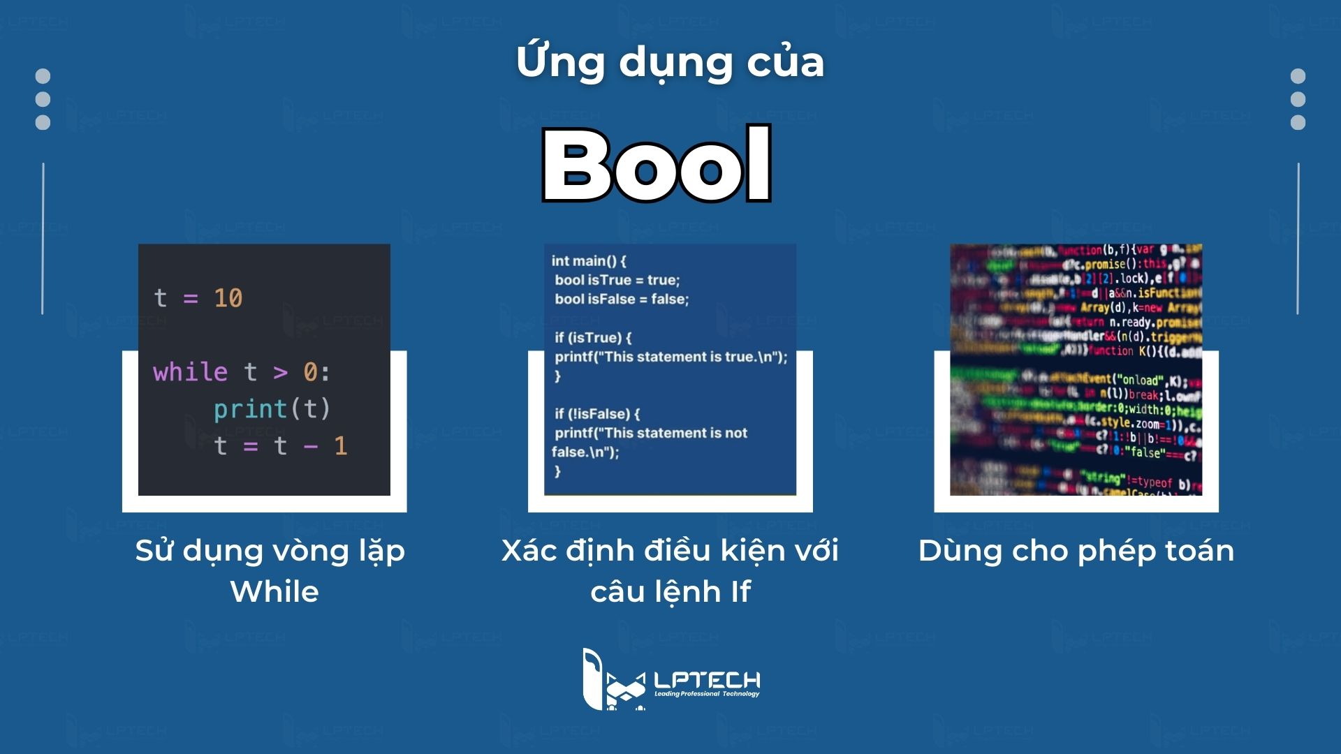 Ứng dụng của bool trong lập trình C/C++