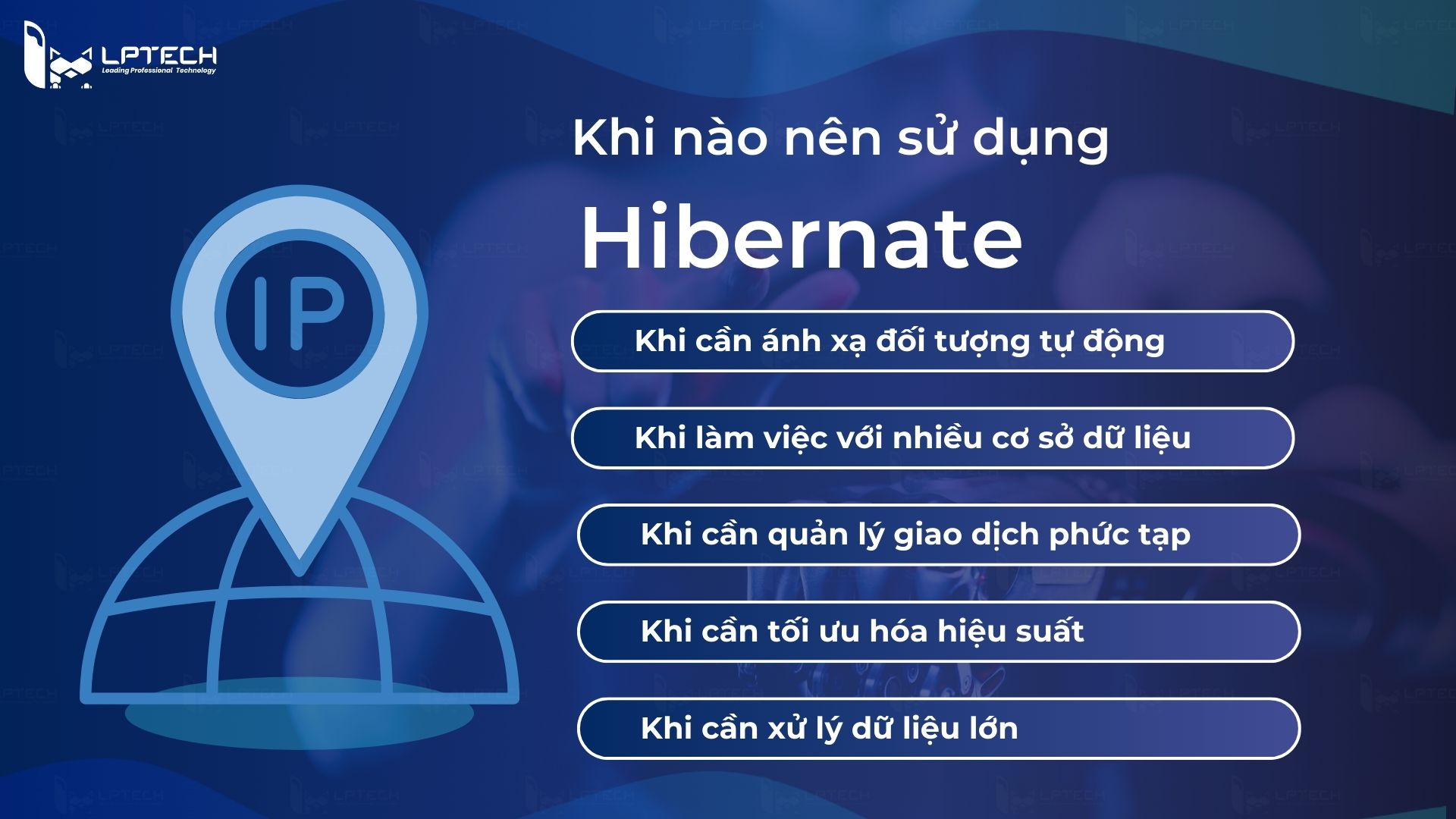 Khi nào nên dùng Hibernate thay JDBC?