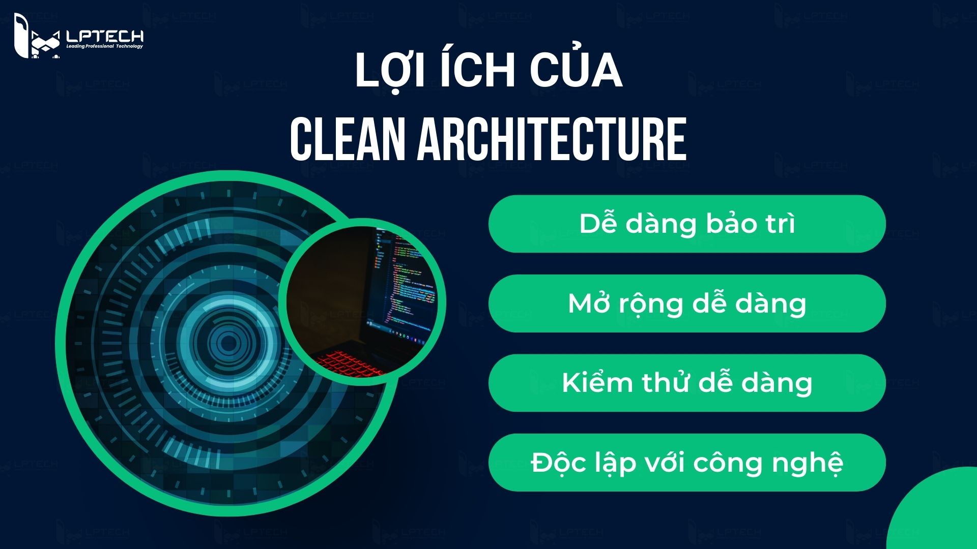 Lợi ích của clean architecture