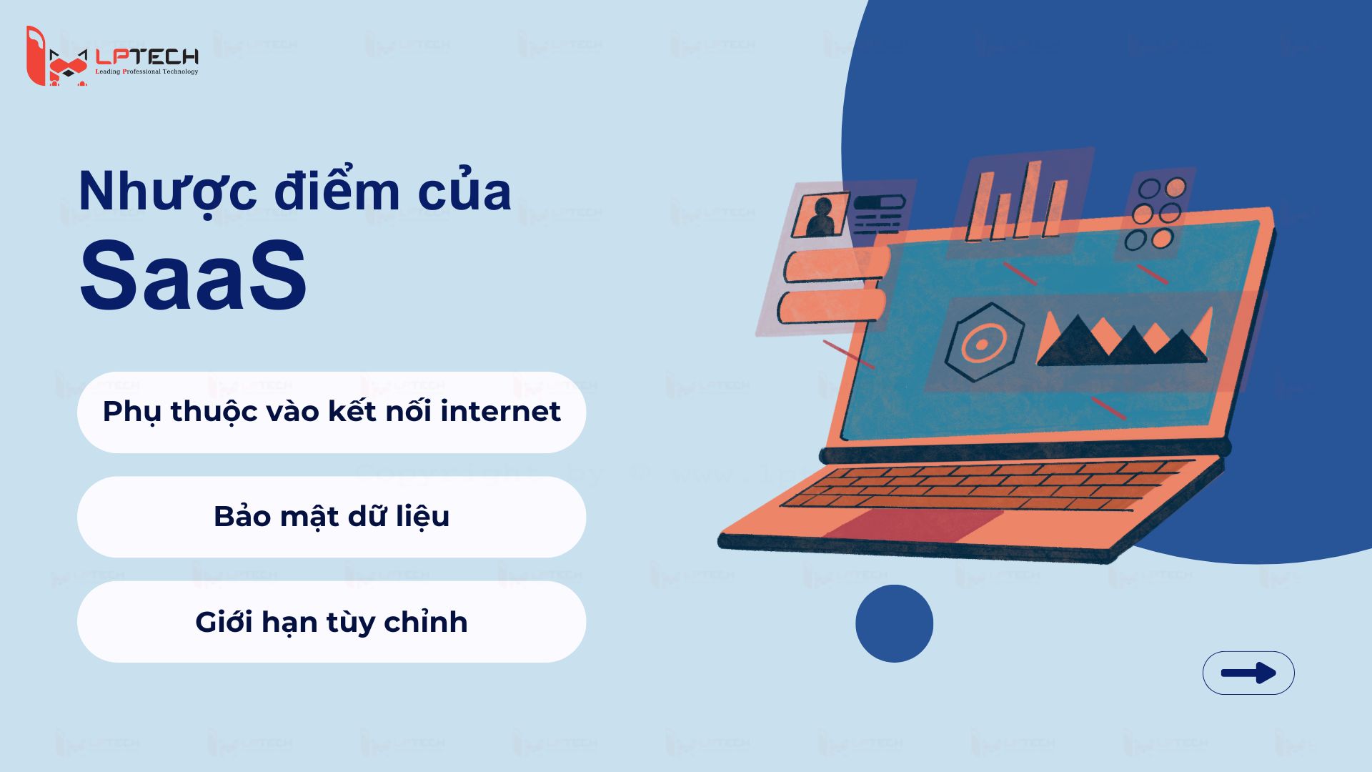 Nhược điểm của SaaS