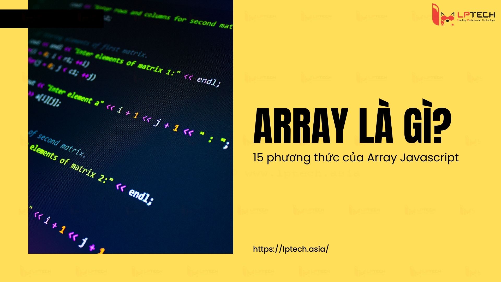 tìm hiểu về array js