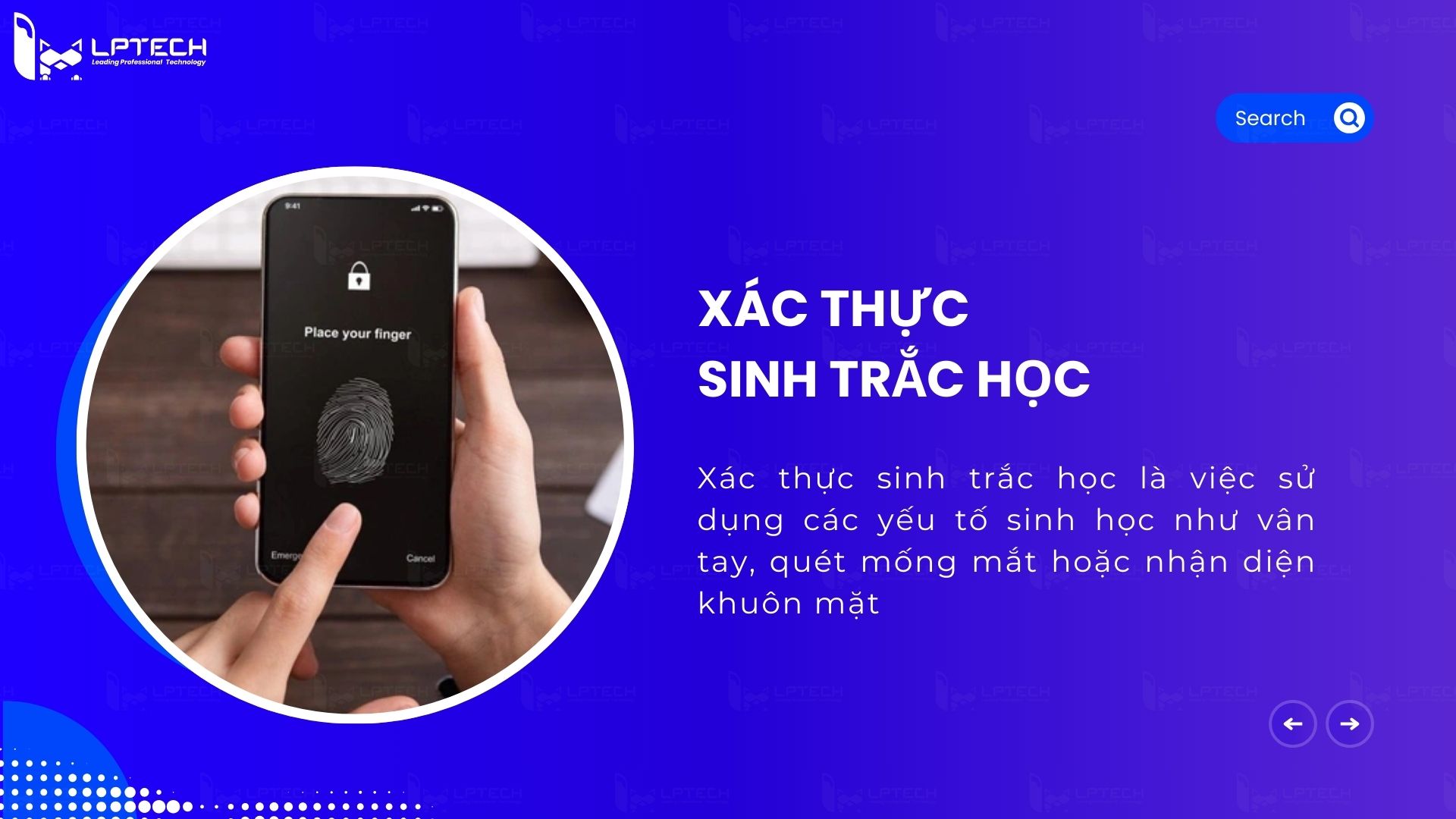 Xác thực sinh trắc học