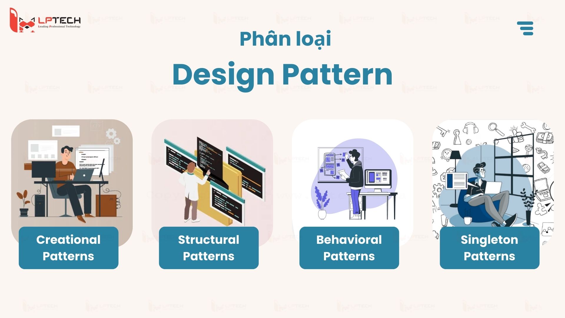 Phân loại Design Pattern thông dụng