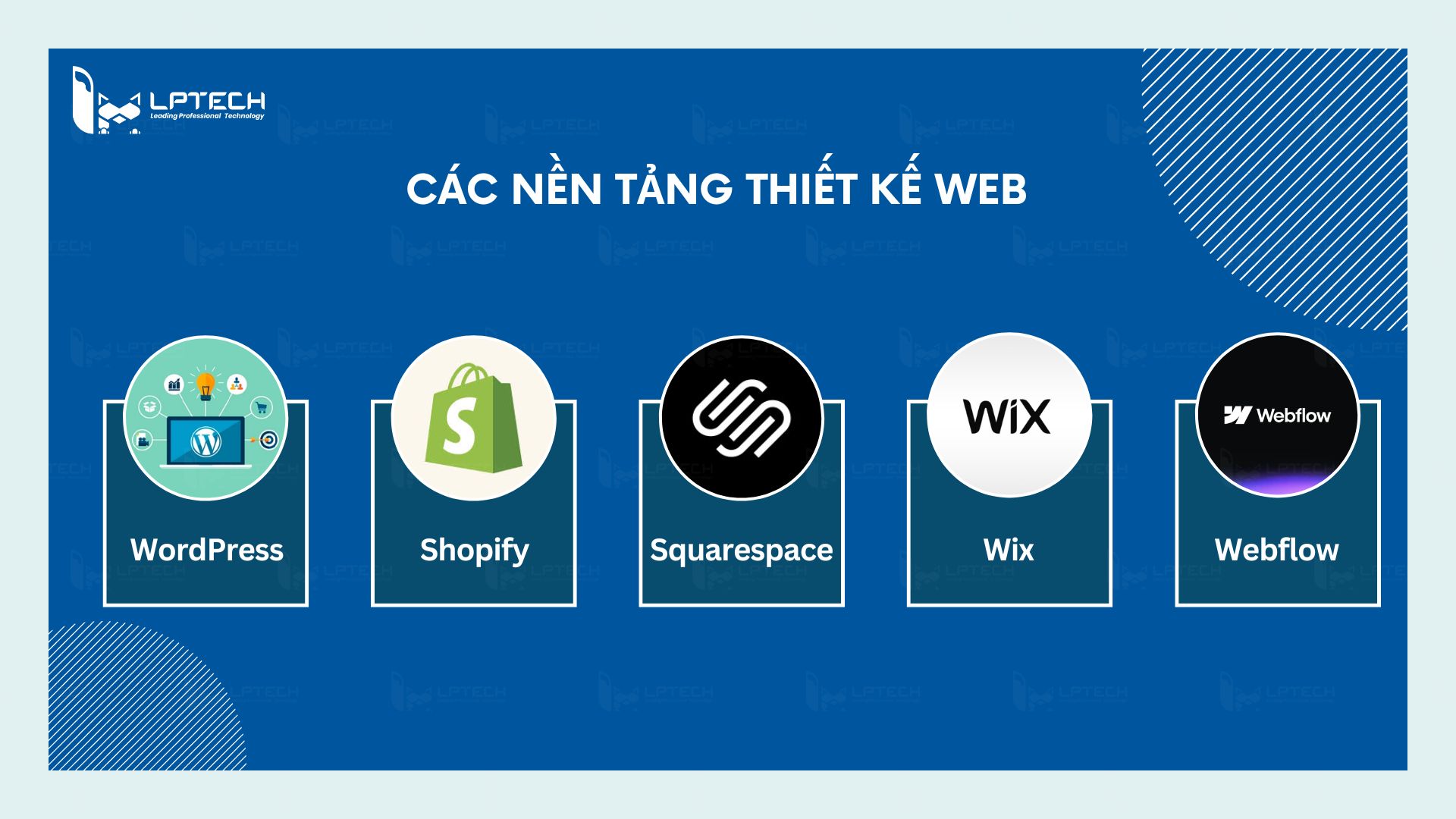 Các nền tảng thiết kế web khác ngoài Weebly