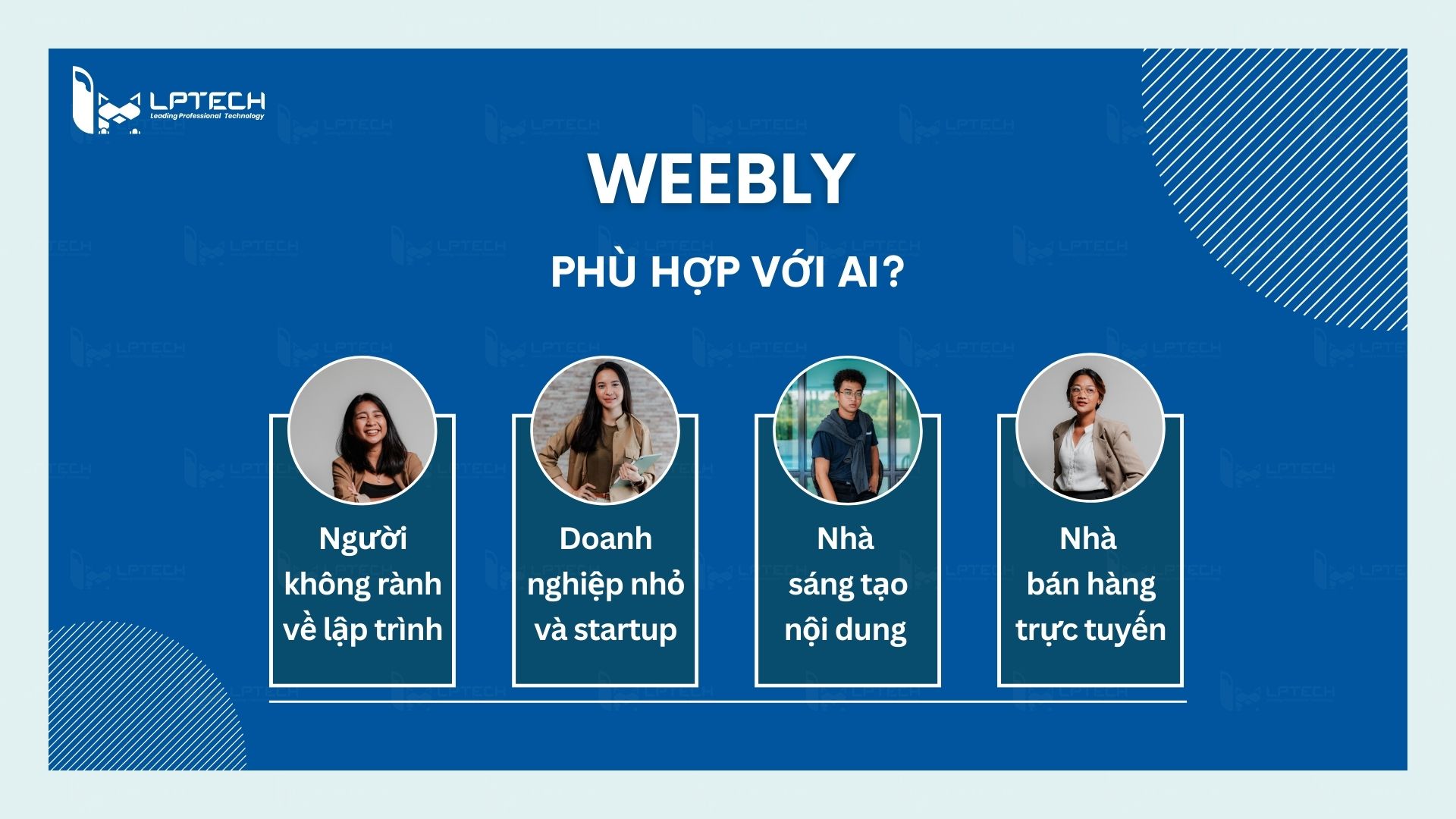 Weebly phù hợp với ai?