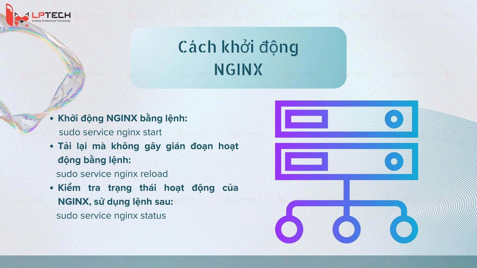 Cách khởi động NGINX