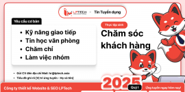 Tuyển dụng Thực tập sinh Chăm sóc khách hàng