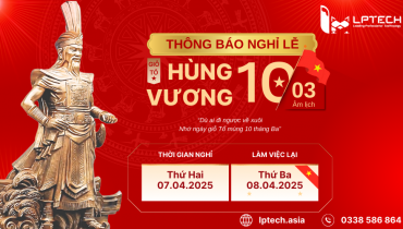 Thông báo lịch nghỉ lễ Giỗ tổ Hùng Vương 2025