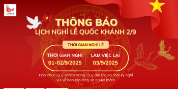 Thông báo lịch nghỉ lễ Quốc khánh 2025