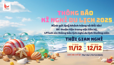 Thông báo lịch nghỉ du lịch thường niên 2025