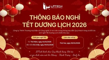 Thông báo lịch nghỉ Tết Dương lịch 2026