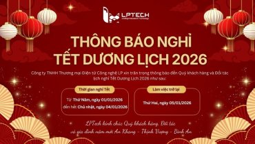 Thông báo lịch nghỉ Tết Dương lịch 2026