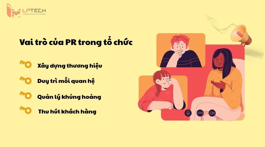 Vai trò của PR