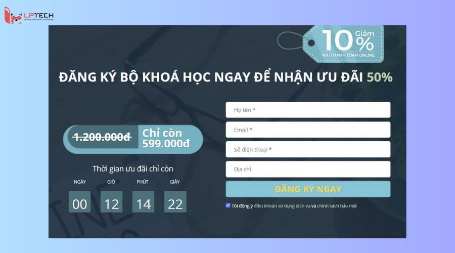 Landing page bao gồm những gì