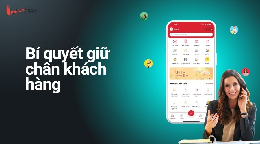 Bí quyết giữ chân khách hàng trên Zalo Mini App ngành trang sức