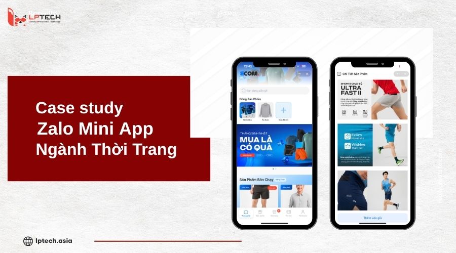 Case study Zalo mini app Ngành Thời Trang