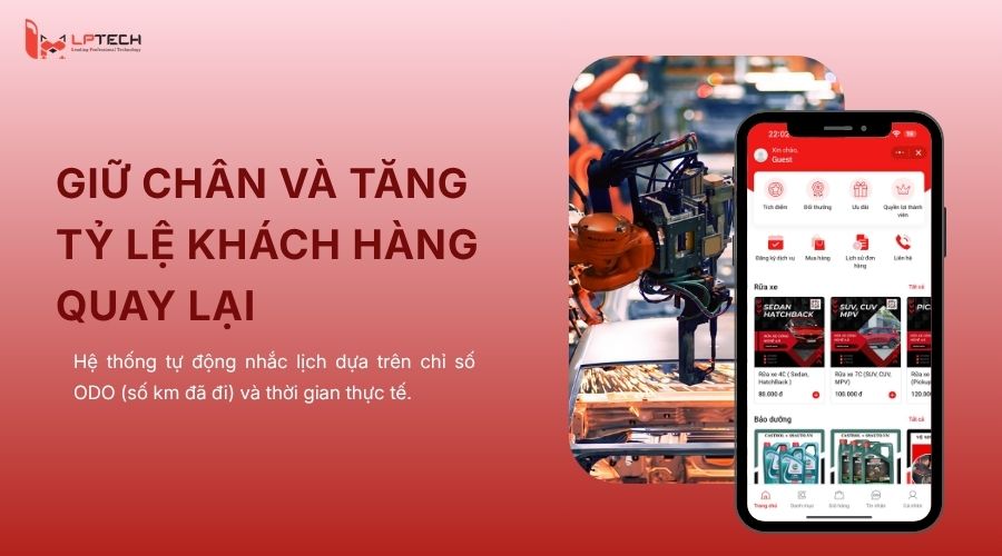 Giữ chân và tăng tỷ lệ khách hàng quay lại