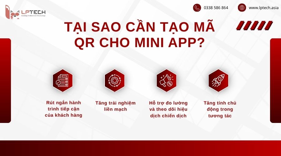 Tại sao cần tạo mã QR cho Mini App?